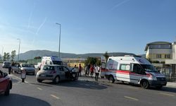 Ege'de trafik kazası: 2'si çocuk 3 kişi yaralandı