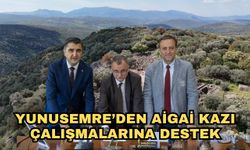Yunusemre’den Aigai kazı çalışmalarına destek