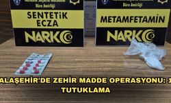 Alaşehir'de zehir madde operasyonu: 1 tutuklama