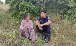 Kayıp kadın jandarma ekiplerince ormanlık alanda bulundu