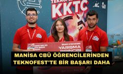 Manisa CBÜ öğrencilerinden TEKNOFEST'te bir başarı daha