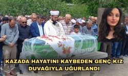 Kazada hayatını kaybeden genç kız duvağıyla uğurlandı