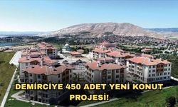 Demirciye 450 adet yeni konut projesi!