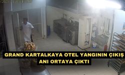 Grand Kartalkaya Otel yangının çıkış anı ortaya çıktı