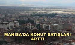 Manisa'da konut satışları arttı