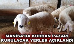 Manisa'da kurban pazarı kurulacak yerler açıklandı