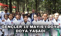 Gençler 19 Mayıs’ı doya doya yaşadı