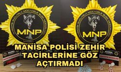 Manisa polisi zehir tacirlerine göz açtırmadı