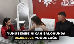 Yunusemre Nikah Salonunda 05.05.2025 yoğunluğu