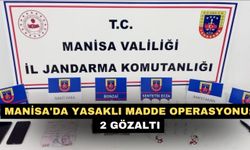 Manisa'da yasaklı madde operasyonu: 2 gözaltı