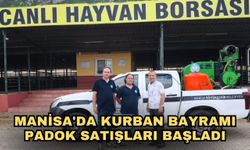 Manisa'da Kurban Bayramı padok satışları başladı