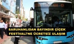 Saruhanlıdan Bayındır Çiçek Festivali’ne ücretsiz ulaşım