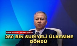 250 bin Suriyeli ülkesine döndü