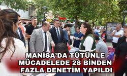 Manisa’da tütünle mücadelede 28 binden fazla denetim yapıldı