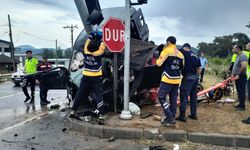 Muğla’daki feci kazanın güvenlik kamerası görüntüleri ortaya çıktı