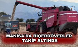 Manisa'da biçerdöverler takip altında