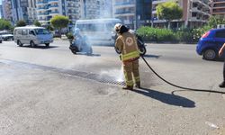 Kanalizasyon'dan gelen dumana anına müdahale