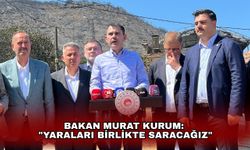 Bakan Murat Kurum: "Yaraları birlikte saracağız"