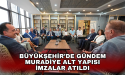 Büyükşehir’de gündem Muradiye alt yapısı. İmzalar atıldı