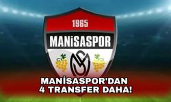 Manisaspor'dan 4 transfer daha!