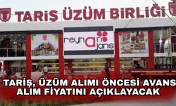 TARİŞ, üzüm alımı öncesi avans alım fiyatını açıklayacak