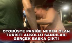 Otobüste paniğe neden olan turisti alkollü sandılar, gerçek başka çıktı