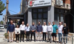 Yeni Tarım İl Müdürü Karayılan'dan Manisa Gazeteciler Cemiyetine ziyaret