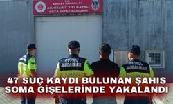 47 suç kaydı bulunan şahıs Soma gişelerinde yakalandı