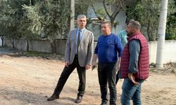 Başkan Okur çalışmaları yerinde inceledi