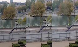 Louvre Müzesi'ndeki hırsızlık ve soyguncularının kaçma anı ortaya çıktı