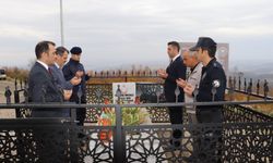 Kaymakam Yıldız'dan ilk ziyaret milli mücadele kahramanı Halil Efe’nin mezarına