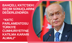 Bahçeli, KKTC'deki seçim sonuçlarını değerlendirdi: KKTC parlamentosu Türkiye Cumhuriyeti’ne katılma kararı almalı