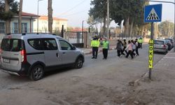 Jandarmadan yaya önceliği denetimi