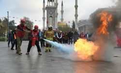 Yunusemre'de deprem tatbikatı