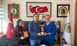 Şampiyona kupası verildi