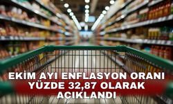 Ekim ayı enflasyon oranı yüzde 32,87 olarak açıklandı