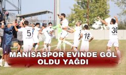 Manisaspor evinde gol oldu yağdı