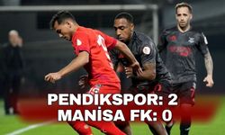 Pendikspor: 2 - Manisa FK: 0