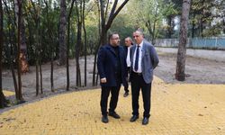 Başkan Balaban Emekli Kafe'de çalışmaları yerinde inceledi