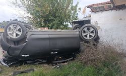 Aydın’da otomobil takla attı: 1 yaralı