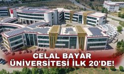 Celal Bayar Üniversitesi ilk 20'de!