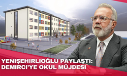 Yenişehirlioğlu paylaştı: Demirci’ye okul müjdesi