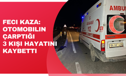 Feci kaza: Otomobilin çarptığı 3 kişi hayatını kaybetti