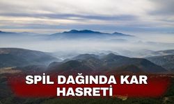 Spil Dağında kar hasreti