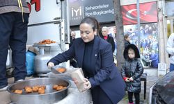 İYİ Parti Şehzadeler Merhum Başkan Durbay için lokma hayrı düzenledi