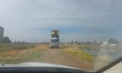 Hem kaçak moloz döktü, hem ehliyetsiz, hem de polise direndi