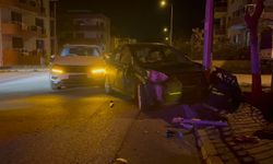 İzmir'de otomobiller çarpıştı: 1 yaralı