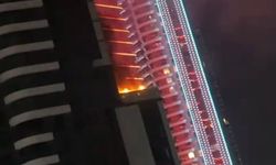 İzmir’de lüks yapıda yangın paniği
