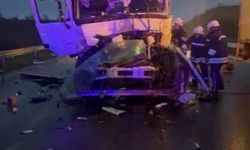 Bulgaristan sınırında Moldova plakalı araca arkadan çarpan Türk tır sürücüsü hayatını kaybetti