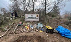 İzinsiz kazıya jandarmadan suçüstü